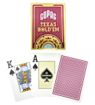 Карты Copag Texas Hold'Em (красная рубашка)